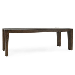 Trey 89" Dining Table, Brown