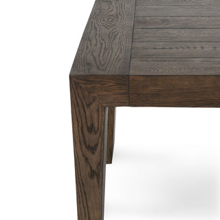 Trey 89" Dining Table, Brown