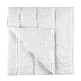 Row King Quilt, Cloud