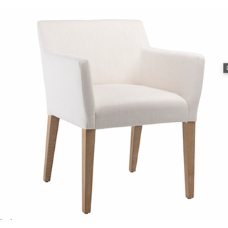 Low Dining Chair, Performance Fabric