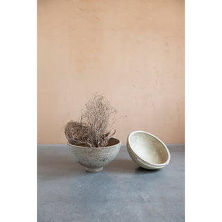 Decorative Paper Mache Bowl